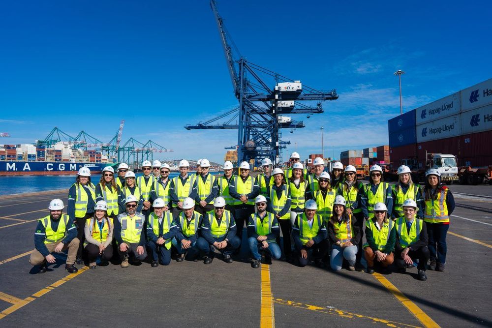 Imagen de portada - Brazil's Fenop visits Port of San Antonio for port exchange