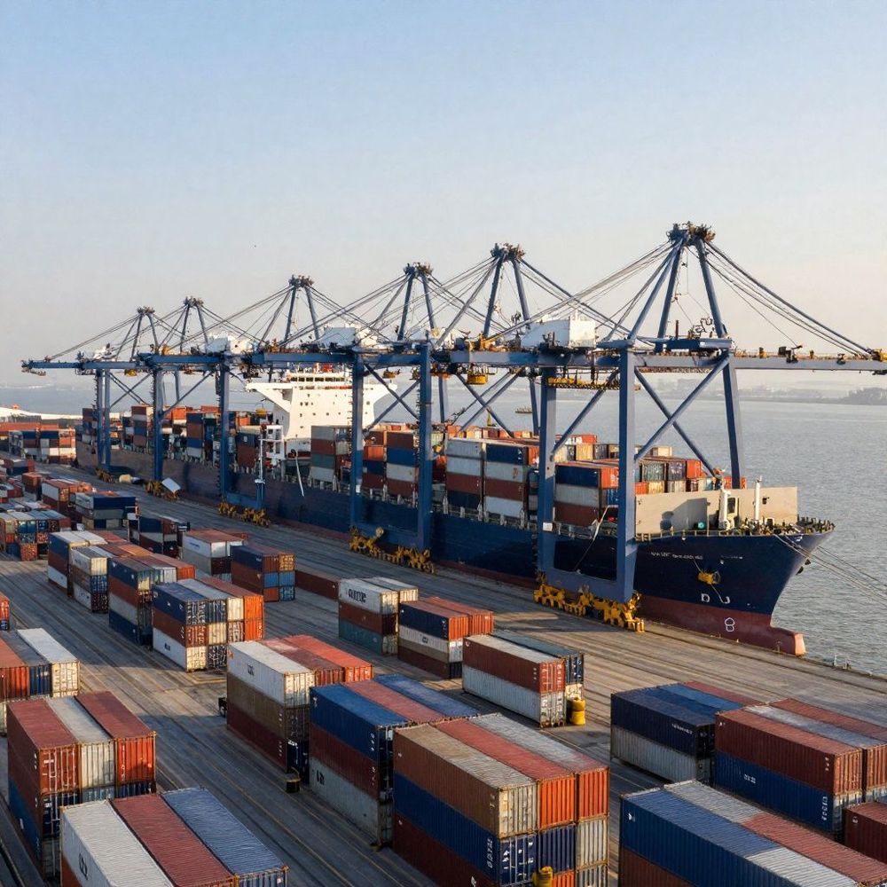 Imagen de portada - By the end of August, the Port will have 20,000 new square meters for storage in the Wissocq industrial estate area