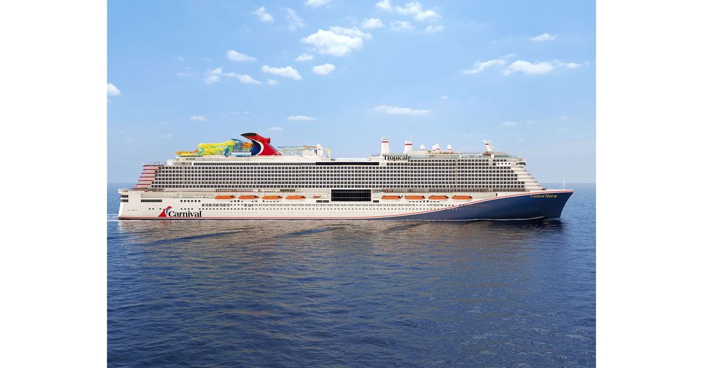 Imagen de portada - CARNIVAL TROPICALE RESERVATIONS NOW OPEN, SETTING SAIL FROM GALVESTON IN 2028