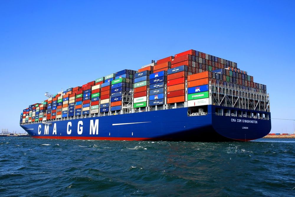 Imagen de portada - CMA CGM Copper Makes First Call at DP World San Antonio