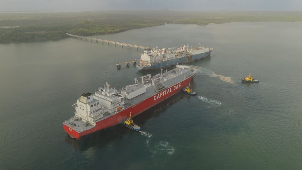 Imagen de portada - Calamarí LNG Reaches 200 LNG Receptions in Cartagena