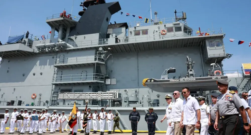 Imagen de portada - Change in the Navy: Government of Ecuador Appoints Pablo Iván Pazmiño as New Commander General