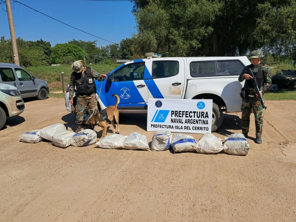 Imagen de portada - Coast Guard Seized Over 63 Kilos of Drugs During an Operation in Chaco