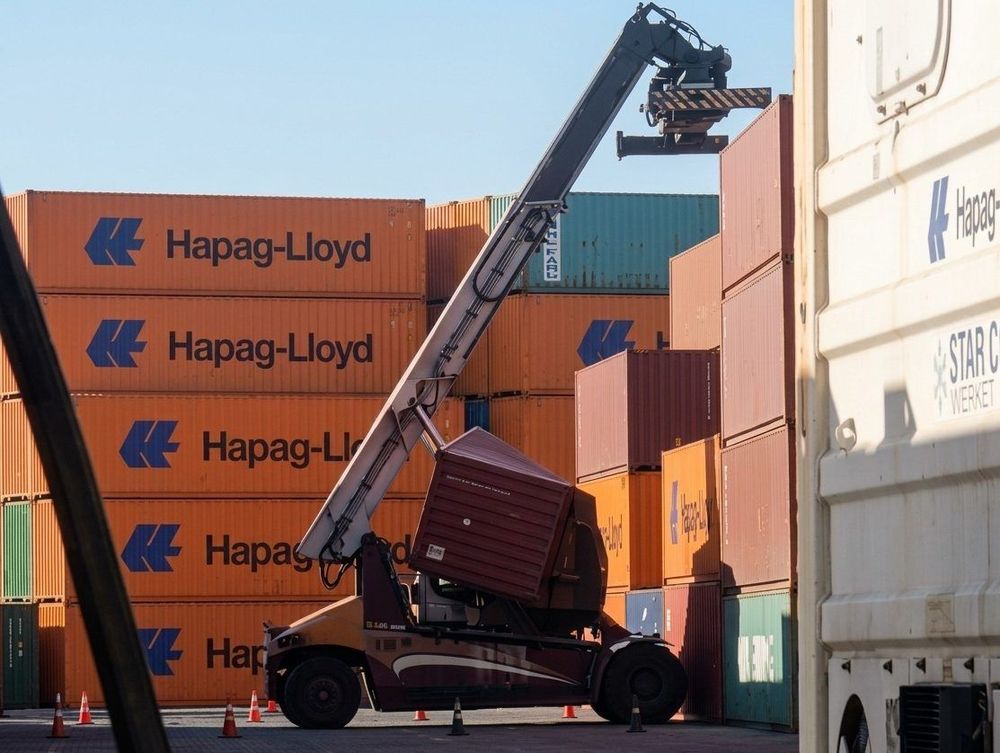 Imagen de portada - Container Falls on Reach Stacker at HGT Inland Services in San Antonio
