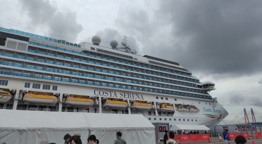 Imagen de portada - Cruise Ship and Port Modules Host 17,000 Asian Games Participants in Nagoya