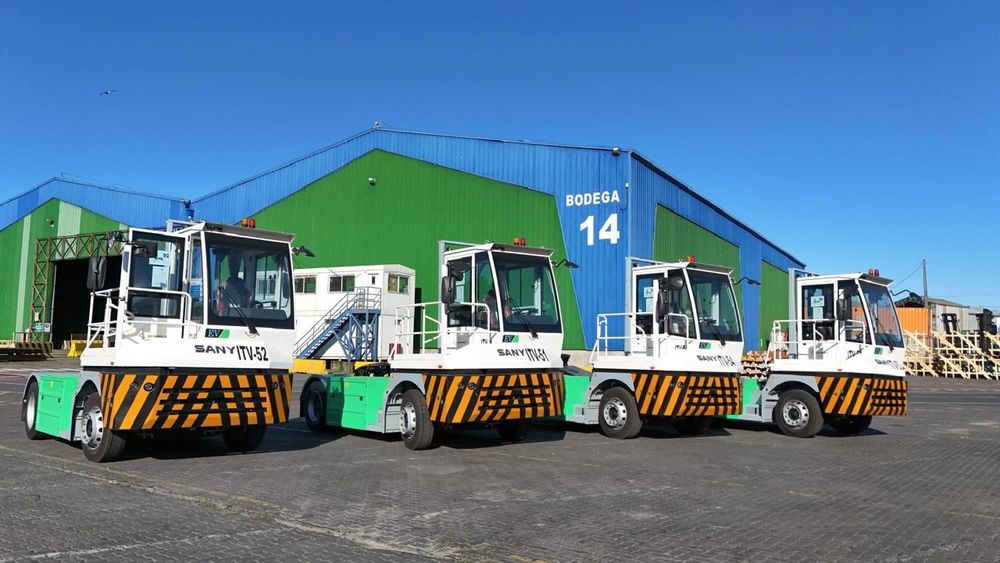 Imagen de portada - DP World Lirquén Incorporates Four 100% Electric ITVs