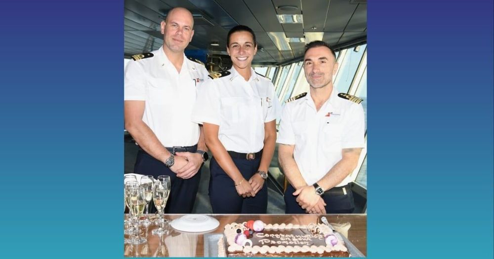 Imagen de portada - Daniela Gargiulo se convierte en la primera mujer capitana de personal en Carnival Cruise Line