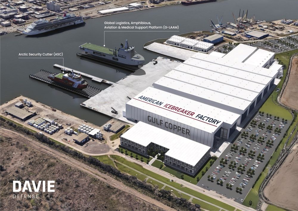 Imagen de portada - Davie Inicia Obras de Expansión de Astillero de Texas por $1 Mil Millones para Rompehielos de la Guardia Costera