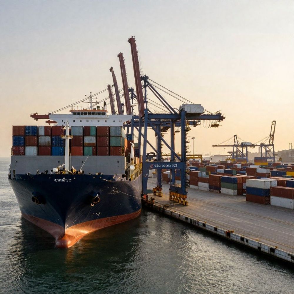 Imagen de portada - Demoras portuarias cuestan más de 1,166 mdp mensuales al autotransporte en México