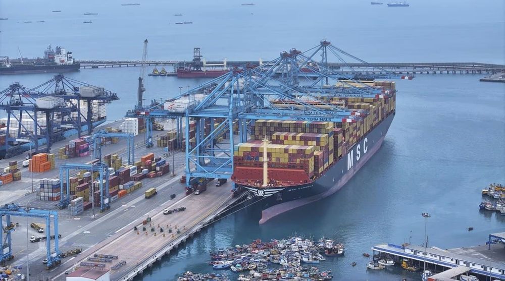 Imagen de portada - Eiffage and Jan De Nul Awarded Contract to Build New Dock at APM Terminals Callao