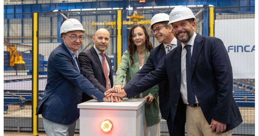 Imagen de portada - El astillero de Fincantieri en Marghera corta el acero para el Crystal Grace