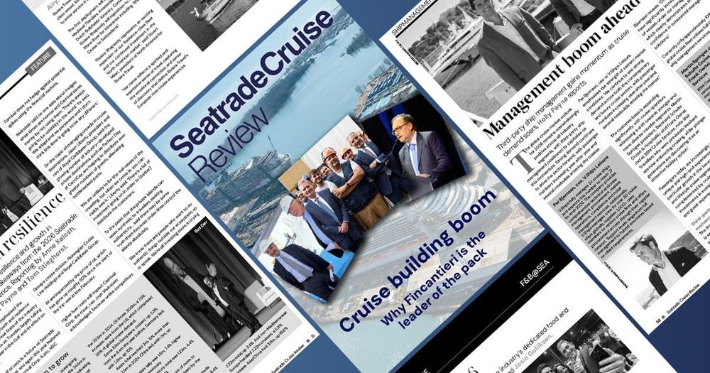 Imagen de portada - El auge de la construcción de Fincantieri, los nuevos líderes de los cruceros y más