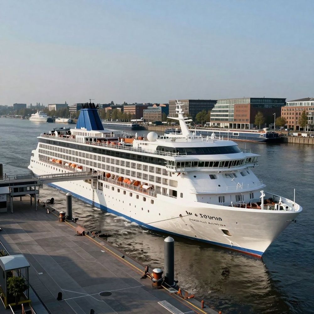 Imagen de portada - El barco Amadeus Aurea entra en servicio tras la ceremonia de nombramiento en Ámsterdam