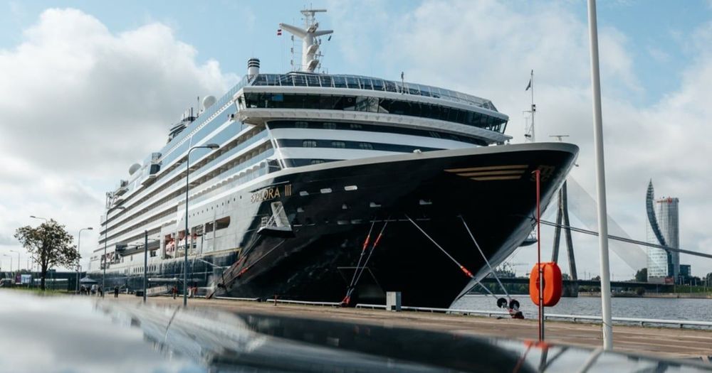 Imagen de portada - El tráfico de cruceros en el puerto de Riga aumenta un 15% con el debut de buques de lujo