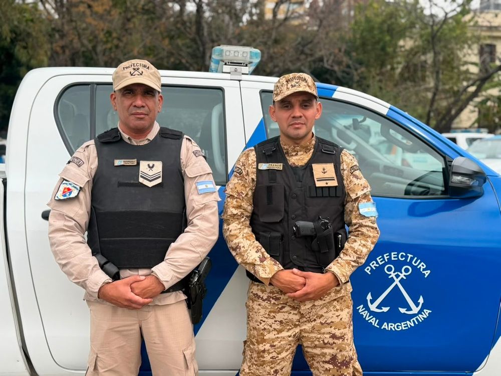 Imagen de portada - Emergency in Rosario - Prefecture Personnel Assisted a Baby and Successfully Resuscitated Him Through CPR Maneuvers