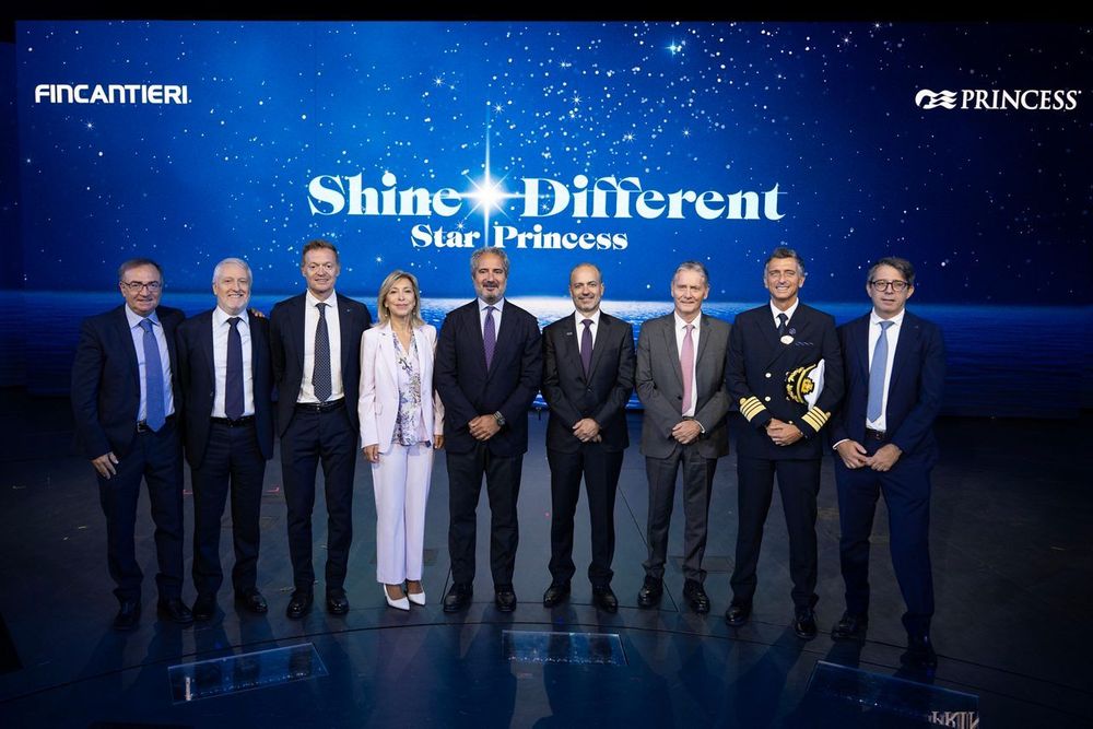 Imagen de portada - Fincantieri entrega el Star Princess, el segundo buque de clase Sphere para Princess Cruises