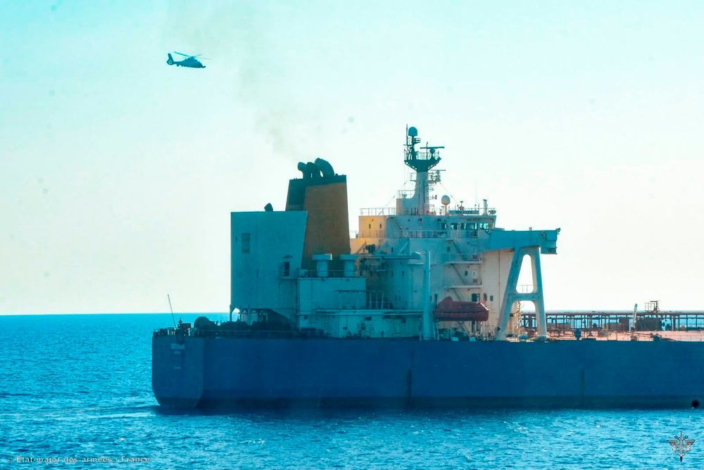 Imagen de portada - France Seizes Deliver Tanker Linked to Russia's Shadow Fleet