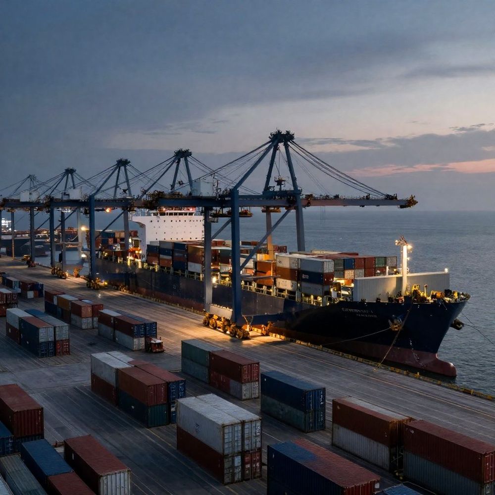 Imagen de portada - Historic: First arrival of over 10,000 vehicles to Lázaro Cárdenas on a single vessel.