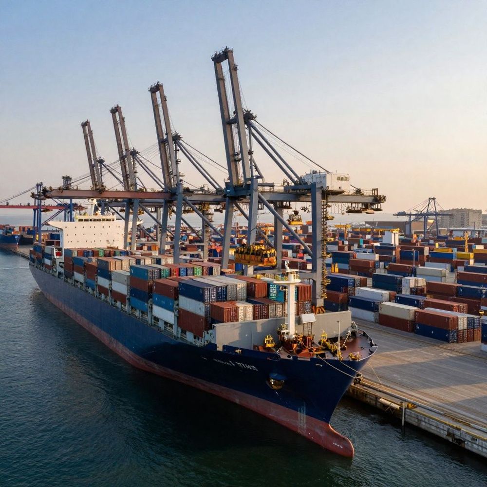 Imagen de portada - Maersk implementa recargo por bajo nivel de agua para servicios de barcazas interiores holandesas