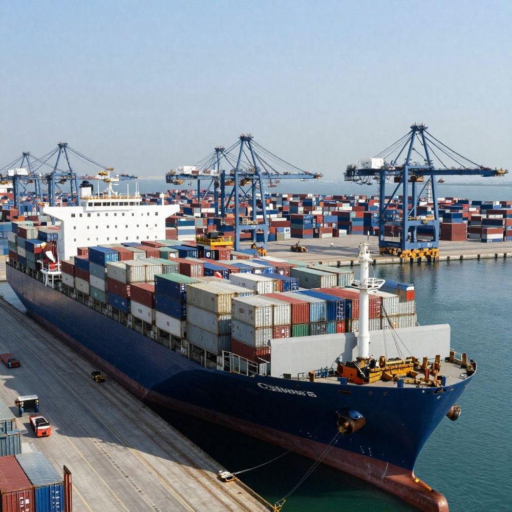 Imagen de portada - Maersk implementa recargos por bajo nivel de agua en el río Rin debido a restricciones de transporte