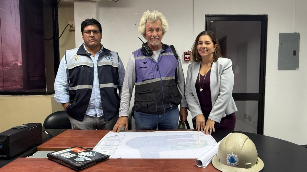 Imagen de portada - Manta Delivers Updated Bathymetric Charts for Port Operations