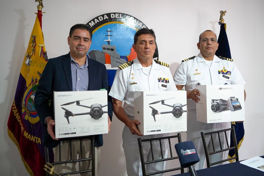 Imagen de portada - Manta Port Terminal Donates Drones to the Ecuadorian Navy