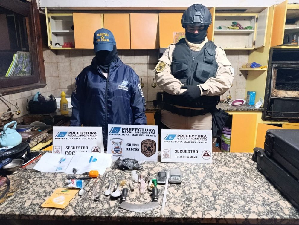 Imagen de portada - Mar del Plata: Coast Guard arrested a man in an operation against drug trafficking and human trafficking