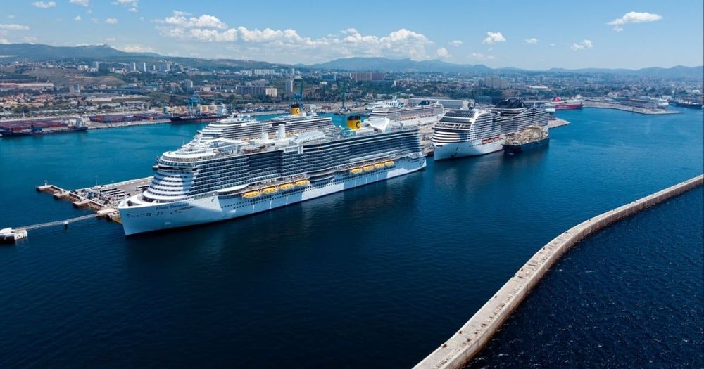 Imagen de portada - Marseille eyes record 2.8M passengers as shore power goes live