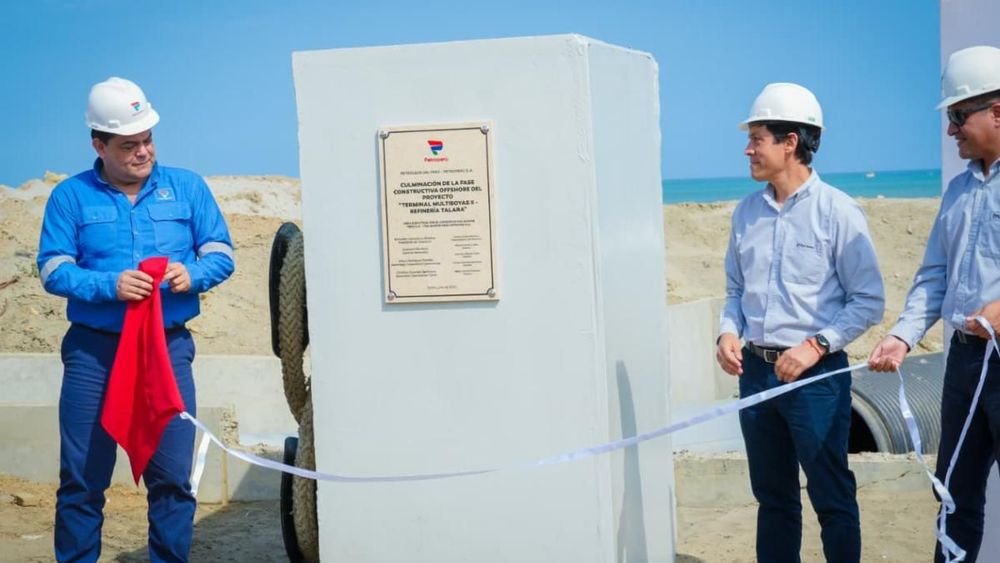 Imagen de portada - Multibuoy Terminal II: Petroperú completes offshore works at Talara Refinery