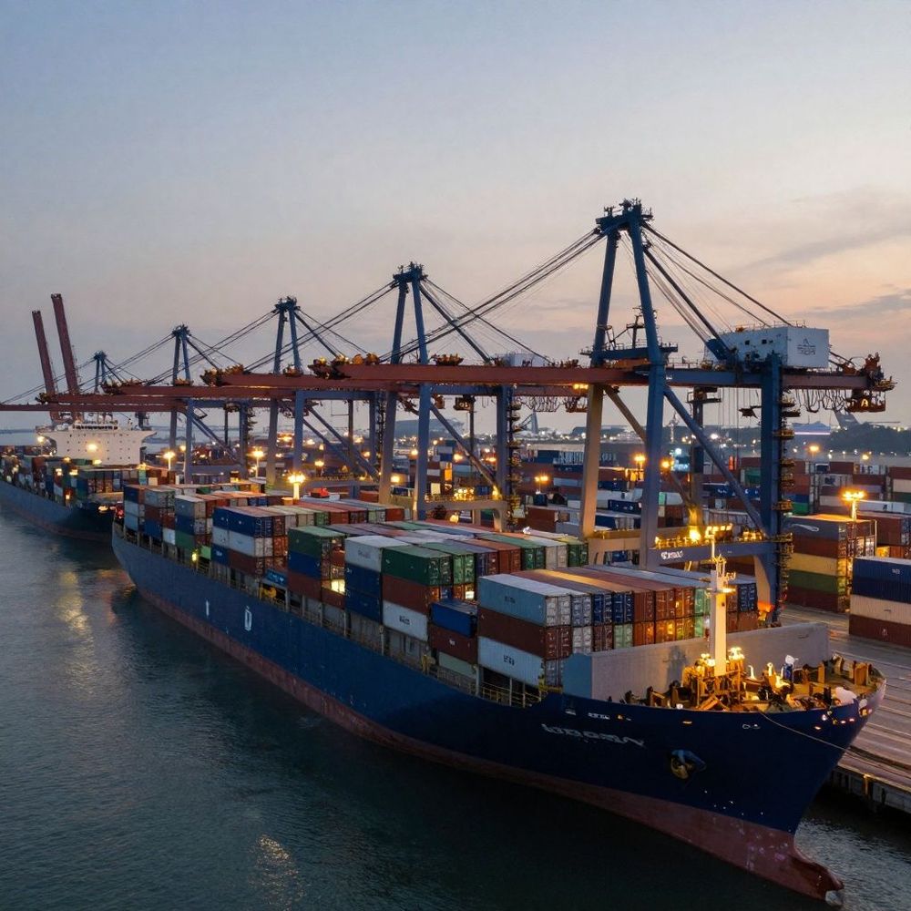 Imagen de portada - Ocean Network Express Leads Container Operations in Manzanillo Port