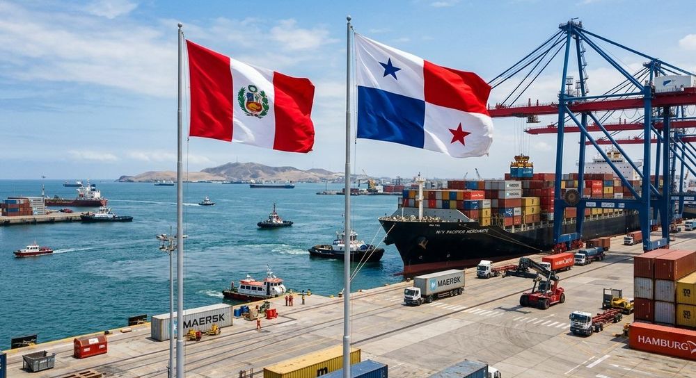 Imagen de portada - Panama and Peru Update Commercial Agenda in Logistics and Ports