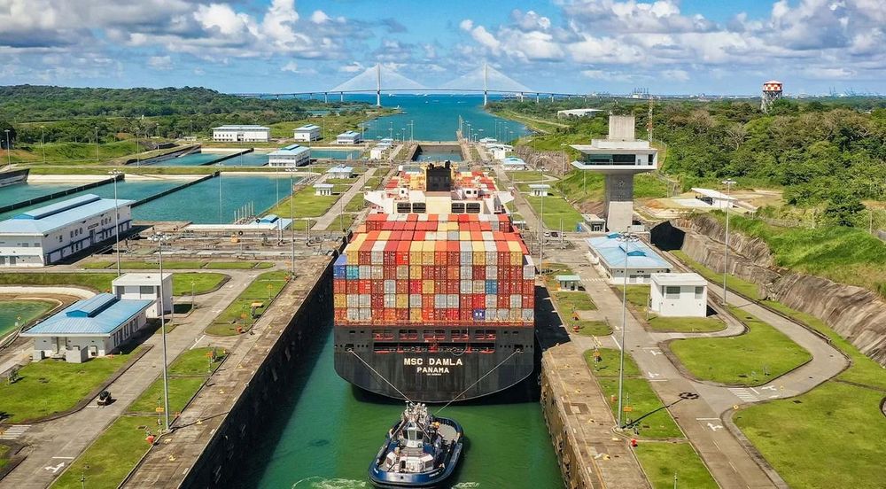 Imagen de portada - Panama reduces maximum draft for ships due to El Niño water scarcity