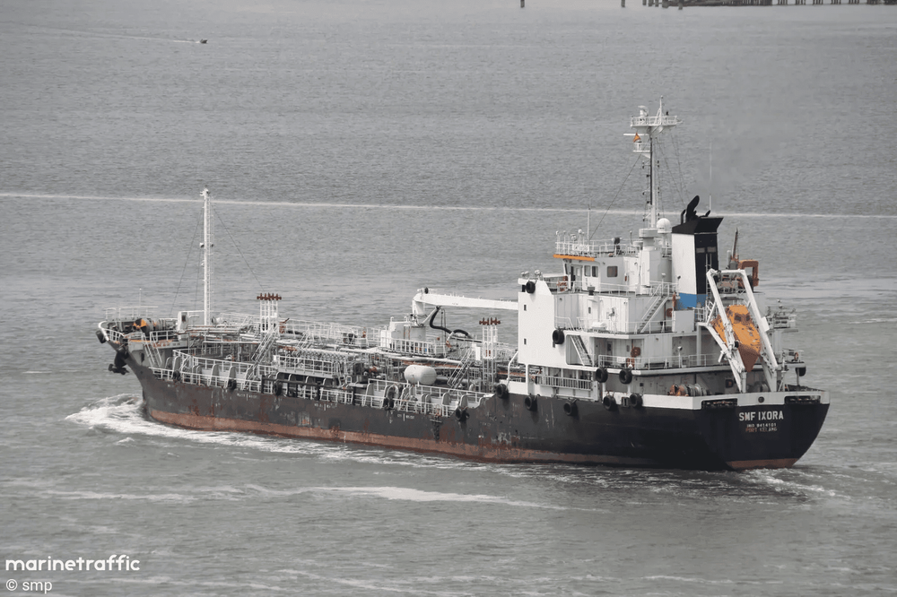 Imagen de portada - Petrolero SMF Ixora Colisiona con el Puente Sungai Johor en Malasia