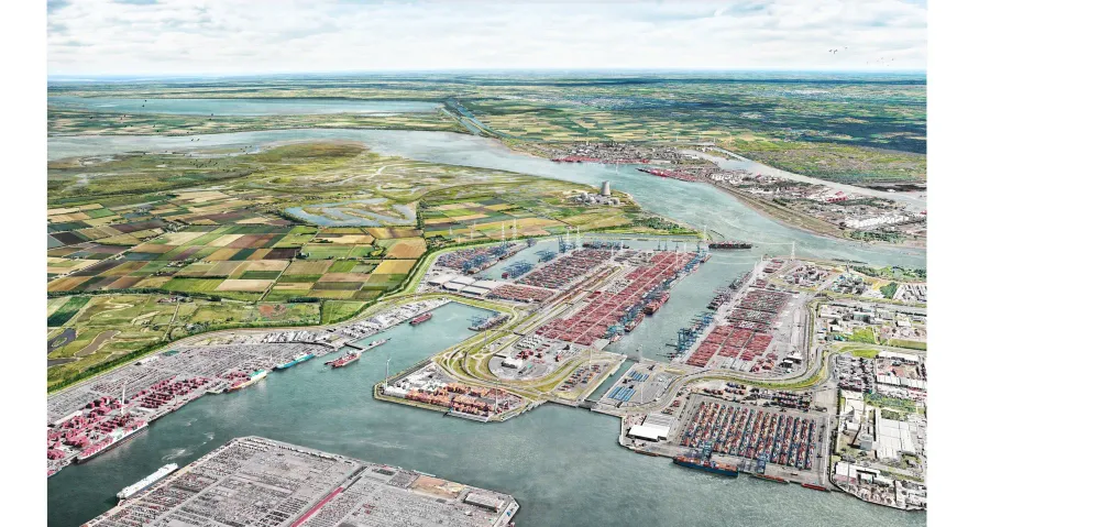 Imagen de portada - Port of Antwerp Approves Project to Expand Container Handling Capacity