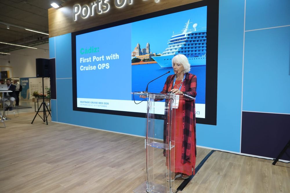 Imagen de portada - Port of Cadiz Presents OPS System to Electrify Cruise Ships at Seatrade