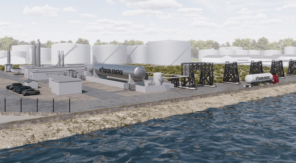 Imagen de portada - Port of Gothenburg Begins Construction of Liquefied Biogas Plant