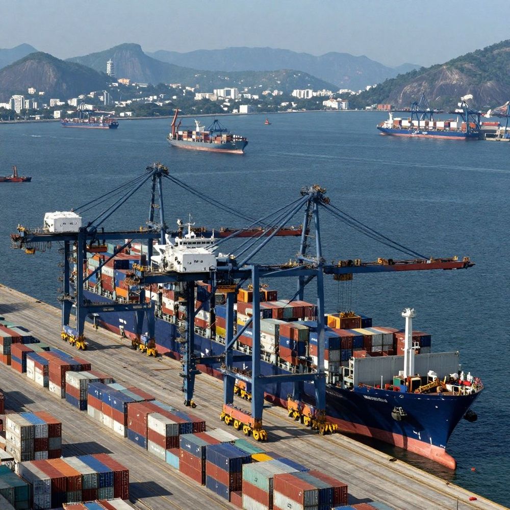 Imagen de portada - Port of Rio de Janeiro Welcomes University of Virginia Students in Another International Academic Visit