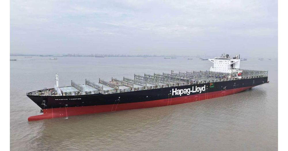 Imagen de portada - Proyecto SAVER CleanBlue: Seaspan y Hapag-Lloyd completan la primera modernización a metanol