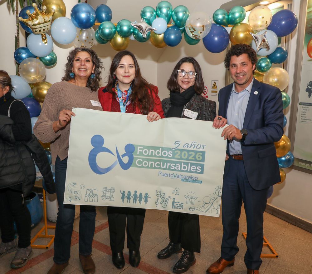 Imagen de portada - Puerto Valparaíso Awards 45 Projects with $100 Million in Contestable Funds