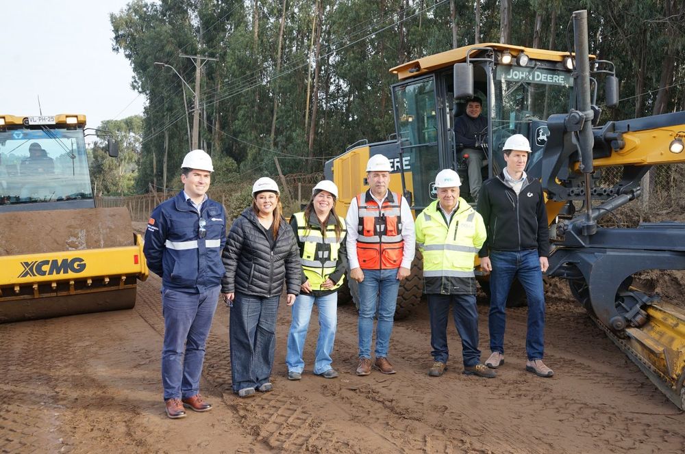 Imagen de portada - Puerto Ventanas, Puchuncaví Municipality, and Companies Promote Rural Road Improvement