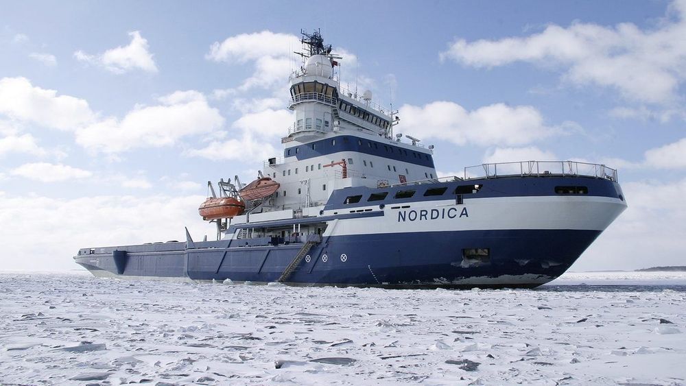 Imagen de portada - Rompehielos finlandés Nordica se dirige a Canadá para operaciones árticas