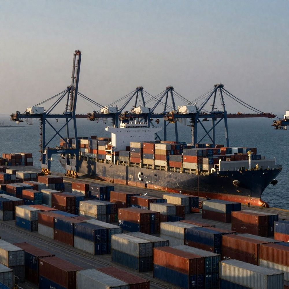 Imagen de portada - SSA Marine México recibe grúas portuarias para terminal en puerto de Guaymas