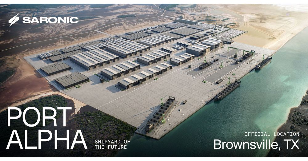 Imagen de portada - Saronic Construirá el Astillero Port Alpha de $3 mil millones en Brownsville, Texas