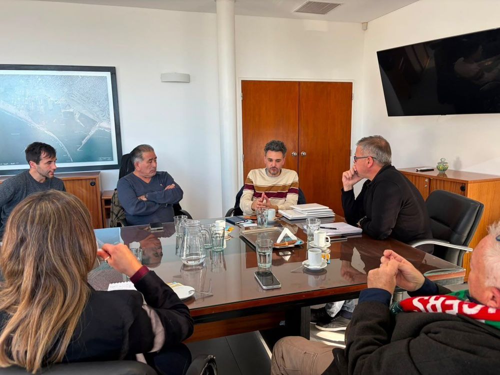 El Consorcio Portuario Regional Mar del Plata se reunió con representantes de Maersk y TC2 para avanzar en conectividad marítima
