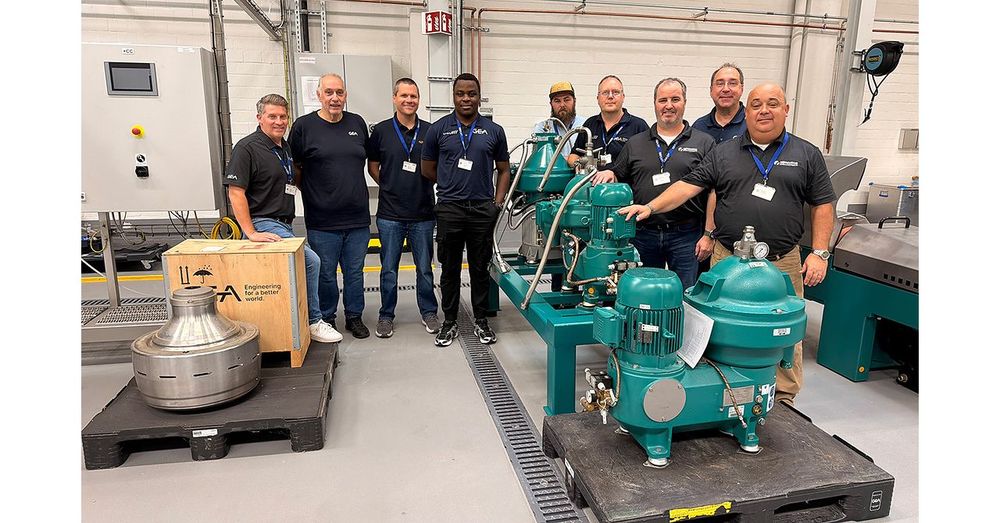 Imagen de portada - Separator Spares & Equipment Completes GEA Westfalia Separators' Marine Service Training