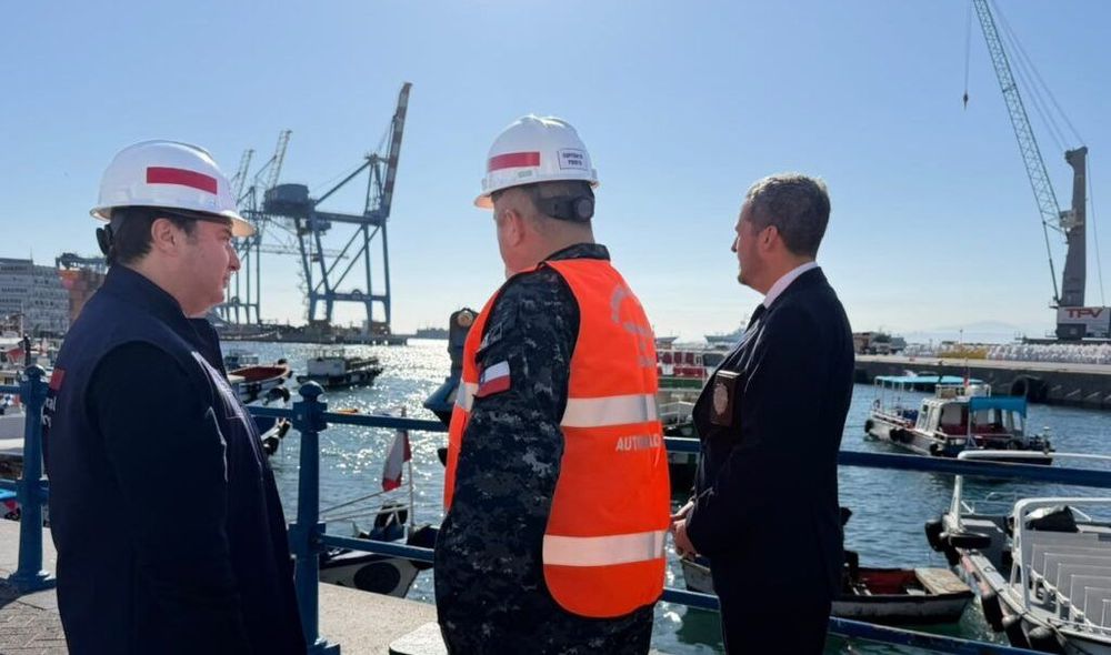 Imagen de portada - Sermig conducts first immigration inspection in the Port of Valparaíso