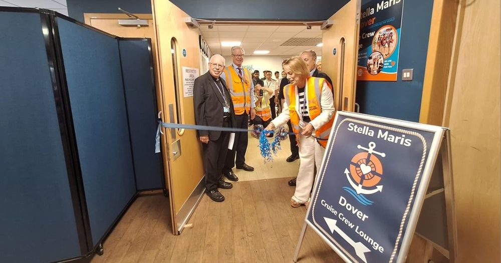 Imagen de portada - Stella Maris y el Puerto de Dover inauguran sala de bienestar para la tripulación en la Terminal de Cruceros 2