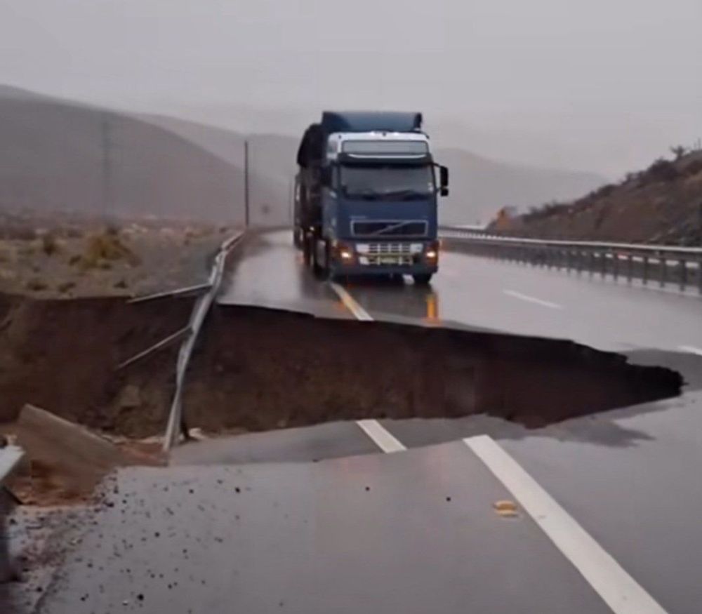 Imagen de portada - Storm Causes Multiple Damages on Route 5 in Atacama, Chile
