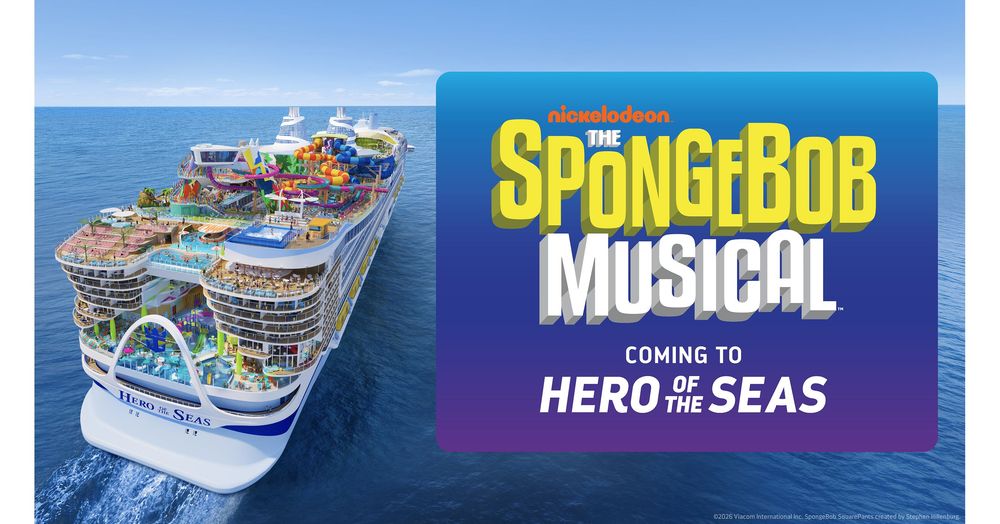 Imagen de portada - "THE SPONGEBOB MUSICAL" HEADS TO SEA FOR THE FIRST TIME ON ROYAL CARIBBEAN'S HERO OF THE SEAS