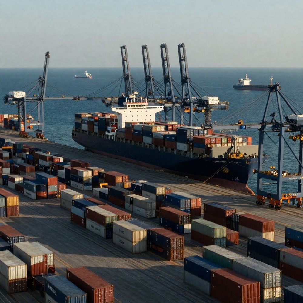 Imagen de portada - T-MEC Terminal Puerto del Norte inicia operaciones regulares con carga de Orbia